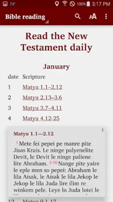 Olo Bible android App screenshot 0